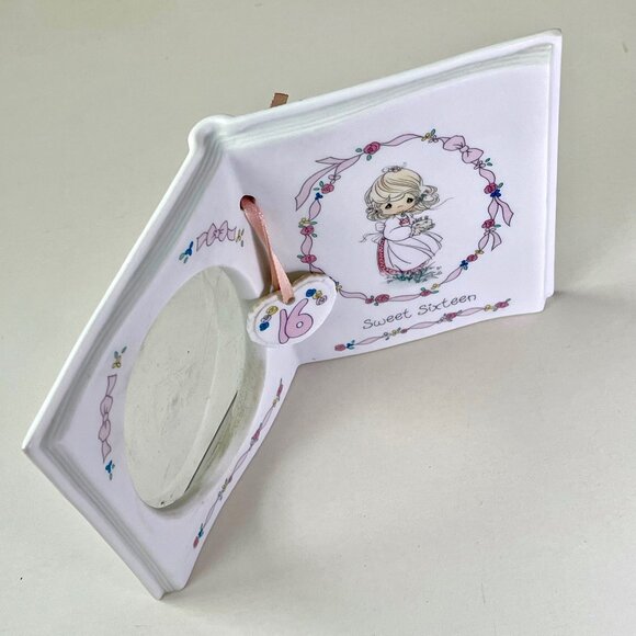 Precious Moments Sweet 16 Growing in Grace Picture Holder w Heart Bookmark 25064 - Picture 5 of 16
